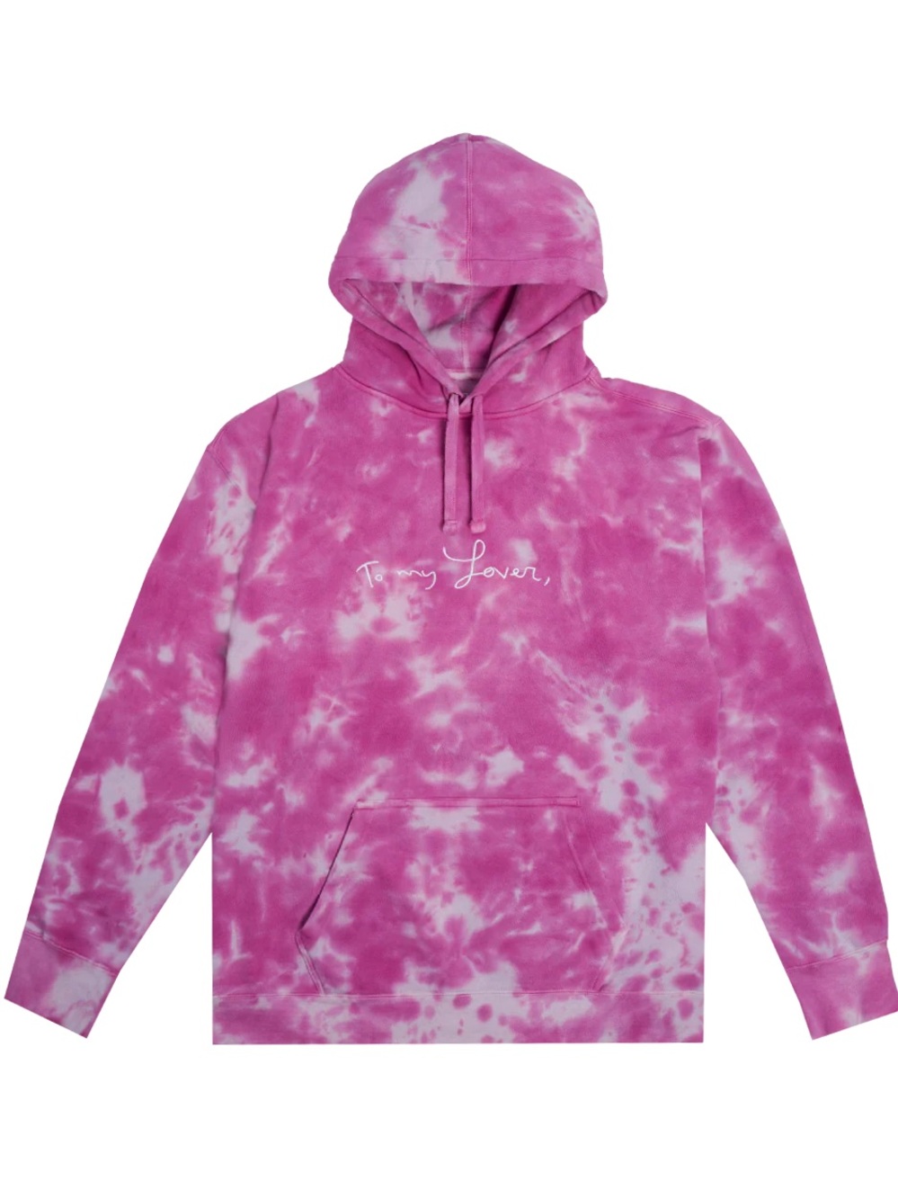 Taylor Swift Pink Tie-Dye 'To My Lover' Hoodie